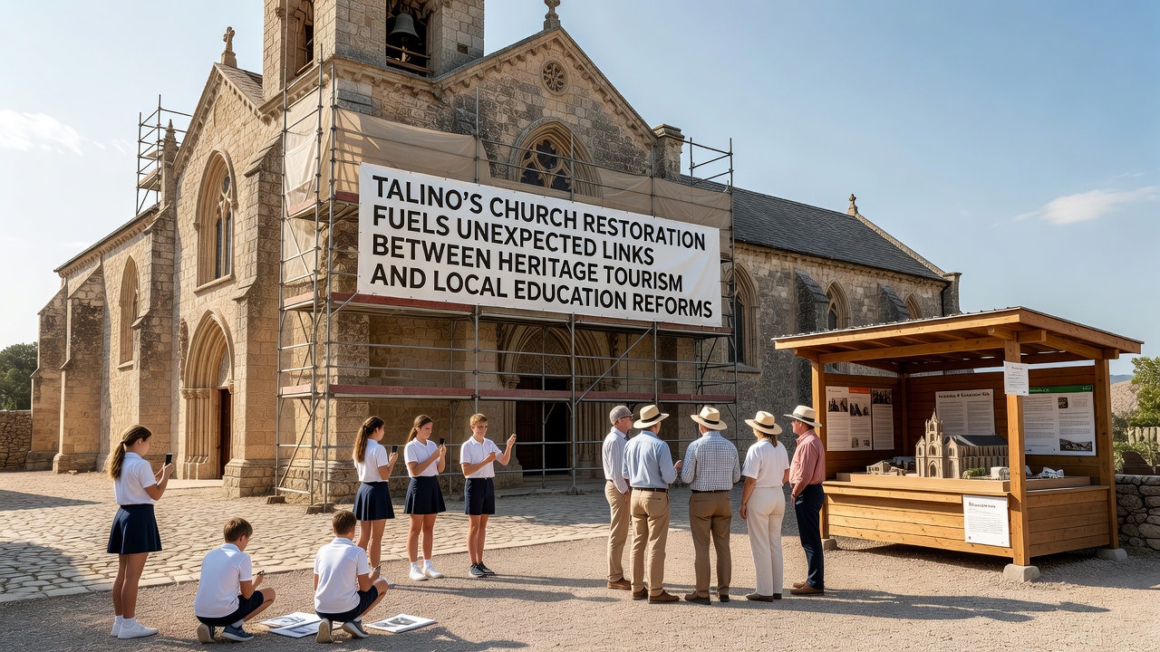 Talino Church Restoration Inspires Fresh Connections in Heritage Tourism and School Reforms